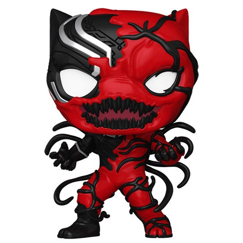 Funko Pop! Marvel (1434) Carnage Black Panther Vinyl Figure 9Cm Figurine