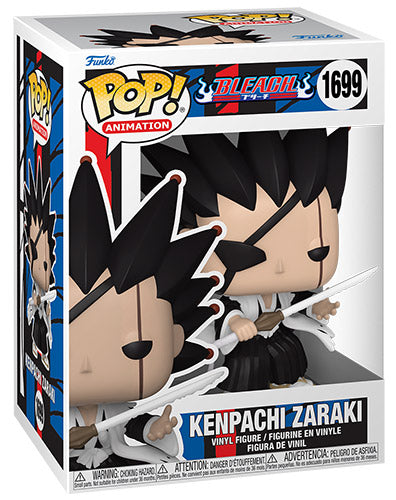 Funko Pop ! Animation Bleach - (1699) Kenpachi Zaraki Figure 9Cm Anime Nuovo