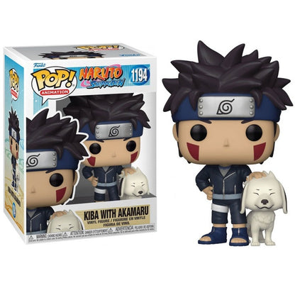 Funko Pop! Animation Naruto Shippuden – Kiba mit Akamaru (1194) Vinyl-Figur