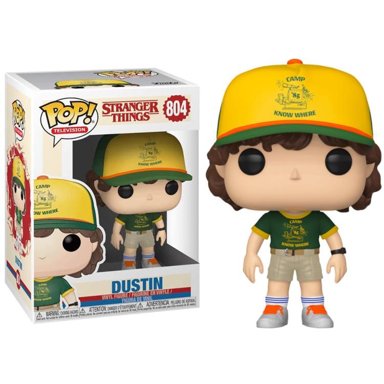 Funko Pop! Television Stranger Things S2 - (804) Dustin At Camp Figur 9cm St