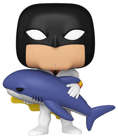Funko Pop! Plus - (1770) Space Ghost Coast To Coast W/ Shark Figur Vinyl 9Cm