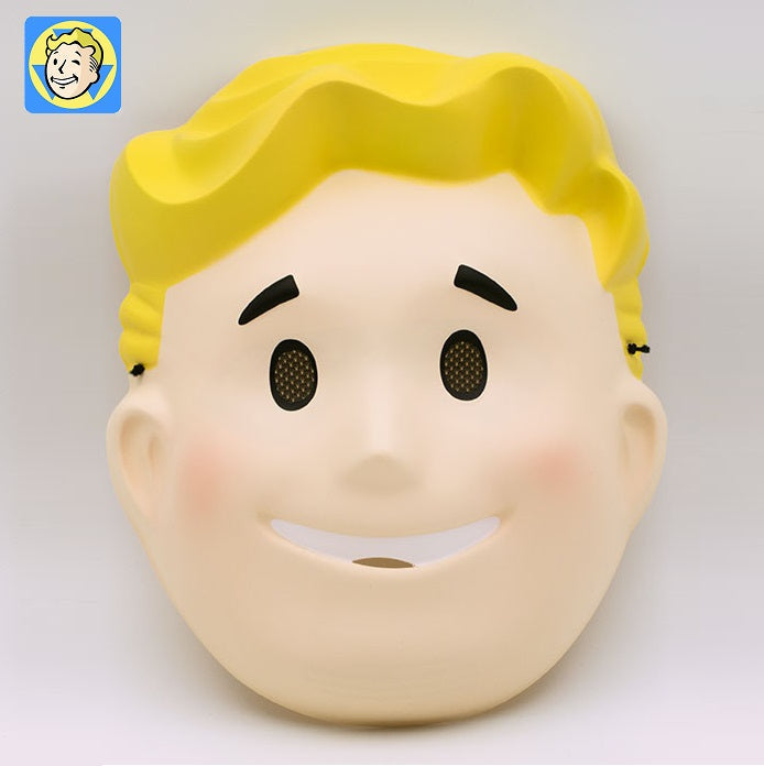 Maschera Fallout Vault Boy Promo Cosplay Ragazzo Uomo Promo Fallout 4 Mask Ps4