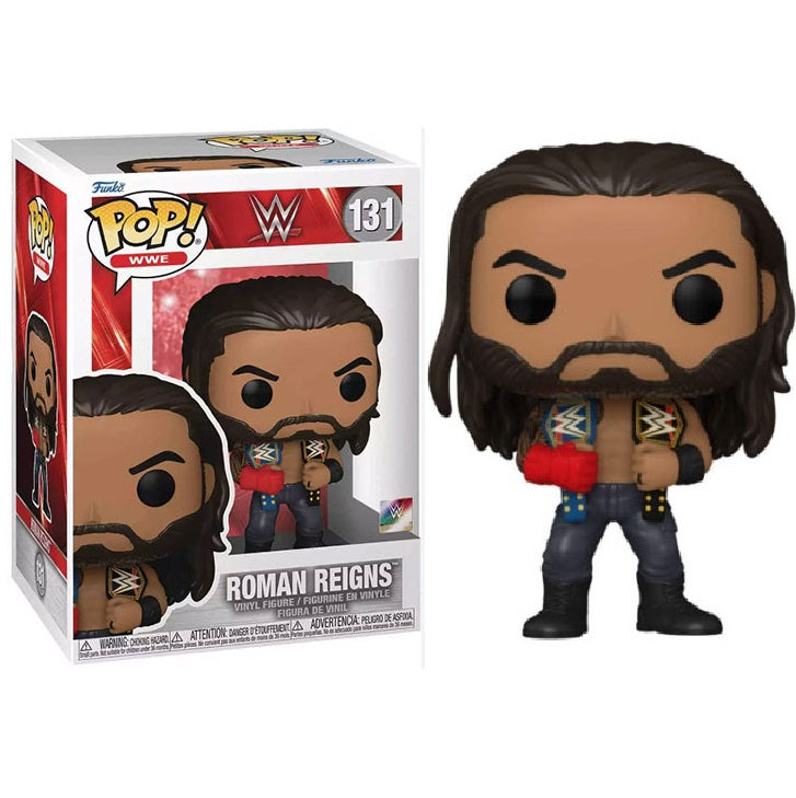 Funko Pop ! Wwe (131) Roman Reigns - Wrestling Vinyl Figure Statua 9Cm (Preorder)