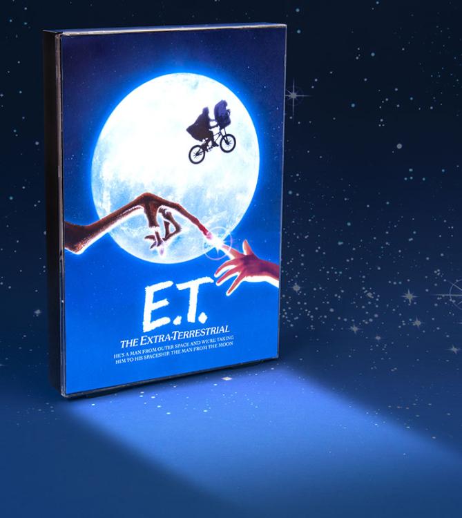Fizz E.T. der Außerirdische LED Poster Lampe, Sammel-Nachtlicht
