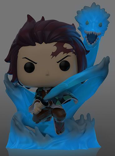 Funko Pop! Animation Demon Slayer - (873) Tanjiro W/ Dragon Special Glow GITD