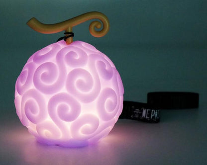 One Piece Teufelsfrucht LED Lampe OP Teufelsfrucht Sammelobjekt 9Cm