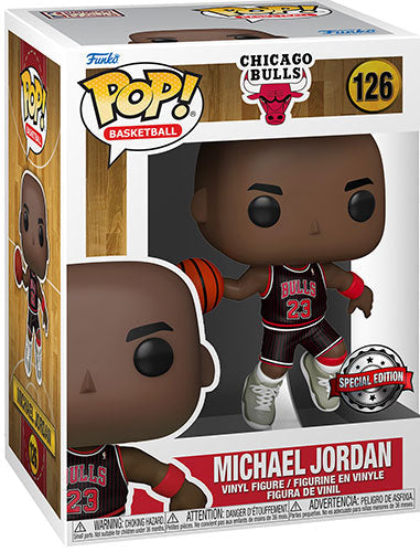 Funko Pop! NBA Basketball (126) – Chicago Bulls Michael Jordan mit Jordan-Schuhen