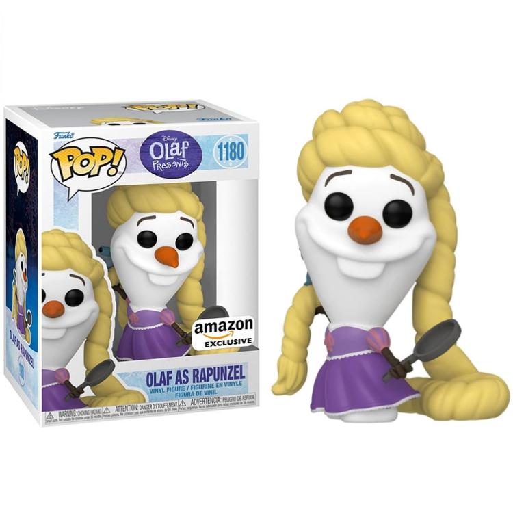 Funko Pop! Disney Die Eiskönigin Olaf präsentiert – (1180) Olaf als Rapunzel Sonderausgabe 9cm