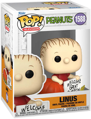 Funko Pop! TV Peanuts – (1588) Linus (Halloween) Figur Snoopy Vinyl 9cm