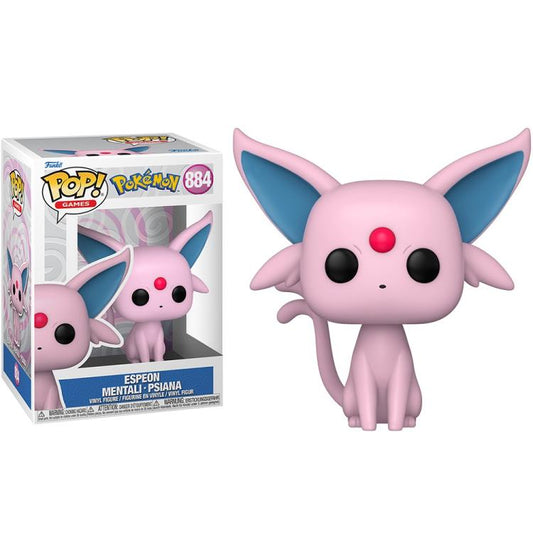 Funko Pop! Games Pokémon (884) - Espeon Vinylfigur 9 cm Eevee Entwicklung Neu