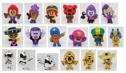 BRAWL STARS MINIFIGURES 3D SERIE 2 - 18 TÜTEN KOMPLETTE SAMMLERBOX 2024