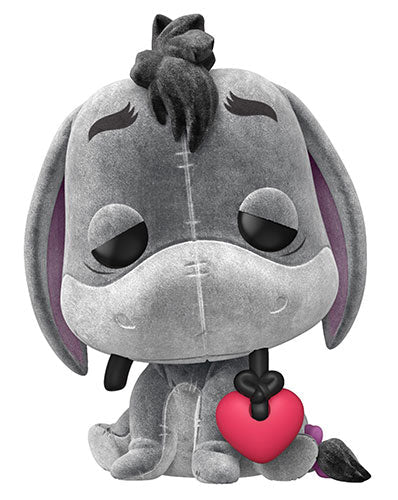 Funko Pop! Disney Winnie Puuh – (1170) I-Aah mit Herz (Beflockt) Special