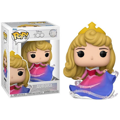 Funko Pop! Disney 100th – Aurora (1316) Vinylfigur Jubiläumsedition 9cm