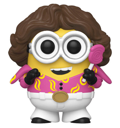 Funko Pop! Movies Minions 2 (901) '70 Bob Seventies Vinyl Figur 9Cm 70er Jahre