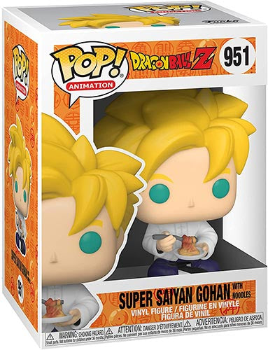 Funko Pop! Animation Dragon Ball Z – (951) Super Saiyan Gohan mit Nudeln Figur