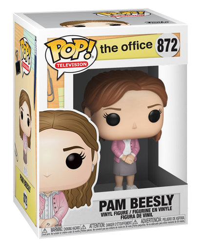 Funko Pop ! TV The Office – (872) Pam Beesly Vinyl-Figur 9 cm auf Lager (selten)