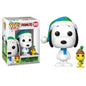 Funko Pop! TV Peanuts - (1628) Snoopy and Woodstock Vinyl Figure Holiday 9Cm