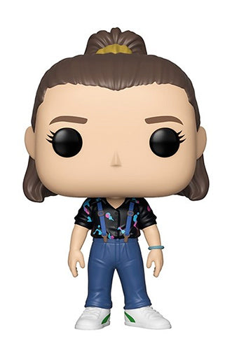 Funko Pop ! Stranger Things - (843) Eleven Figur 9 cm Elf Vinyl mit Pferdeschwanz