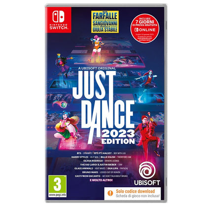 Just Dance 2023 Nintendo Switch Videospiel Neu OVP Italienisch (Ciab) EU