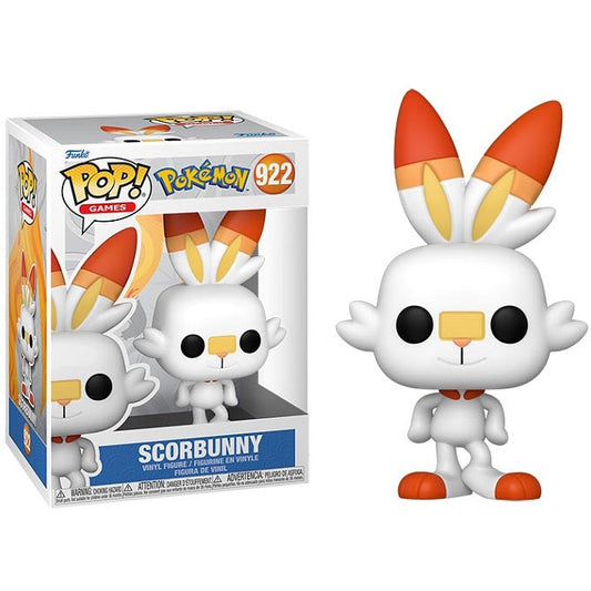 Funko Pop! Games Pokémon (922) - Scorbunny Vinylfigur 9cm Fire Raboot (Emea)