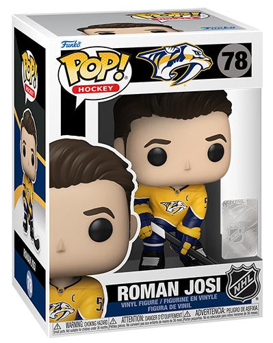 Funko Pop ! Nhl Predators - (78) Roman Josi Vinyl Figure Hockey Americano