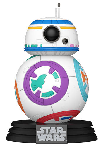 Funko Pop! Star Wars Pride – (640) BB-8 Vinylfigur Wackelkopffigur 9cm Neu