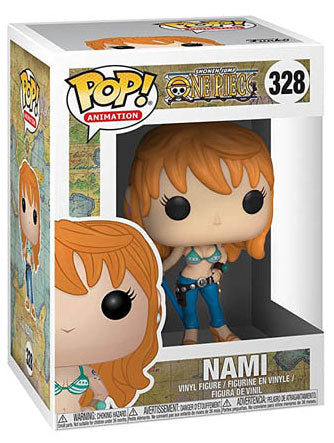 Funko Pop! Animation One Piece - (328) Nami Figure Vinyl 9Cm Female Figures