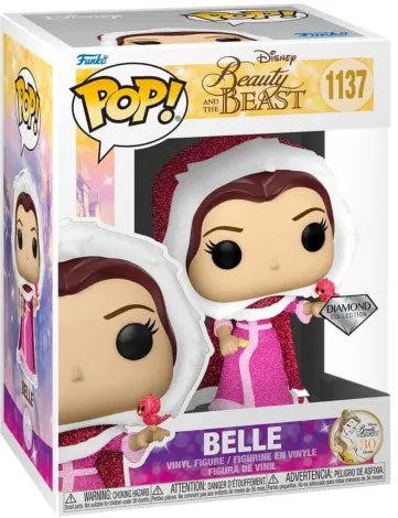 Funko Pop! Disney Die Schöne und das Biest – (1137) Winter Belle Diamond Glitter 9 cm