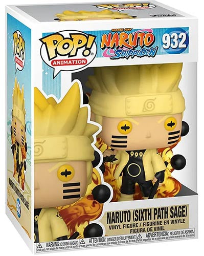 Funko Pop! Animation Naruto Shippuden – (932) Naruto Six Paths Sage Figur 9 cm