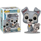 Funko Pop! Disney Lady And The Tramp 70th - (1554) Tramp W/ Puppy Figure 9Cm