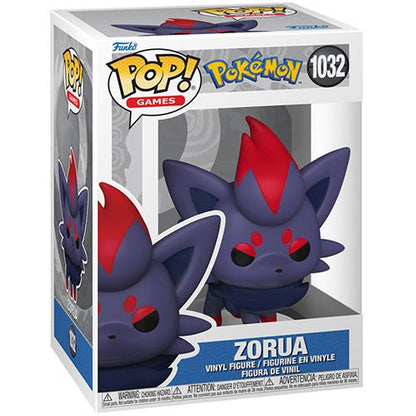 Funko Pop! Games Pokémon – (1032) Zorua Vinyl Figur 9cm Sammlerfigur Neu