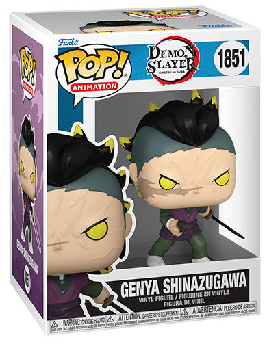 Funko Pop! Animation Demon Slayer - (1851) Genya Shinazugawa (Dämonenform) 9cm