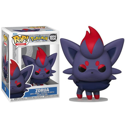 Funko Pop! Games Pokémon – (1032) Zorua Vinyl Figur 9cm Sammlerfigur Neu
