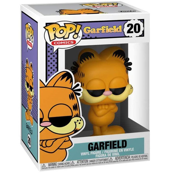 Funko Pop! Comics - Garfield (20) Garfield Vinyl Figur 9cm Sammlerfigur Statue