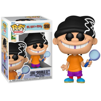 Funko Pop ! Animation - Ed, Edd N Eddy (1898) Edd Double D" Vinyl Figure 9Cm