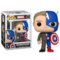 Funko Pop ! Marvel Split - (1431) Steve Rogers / Captain America 9cm Figure