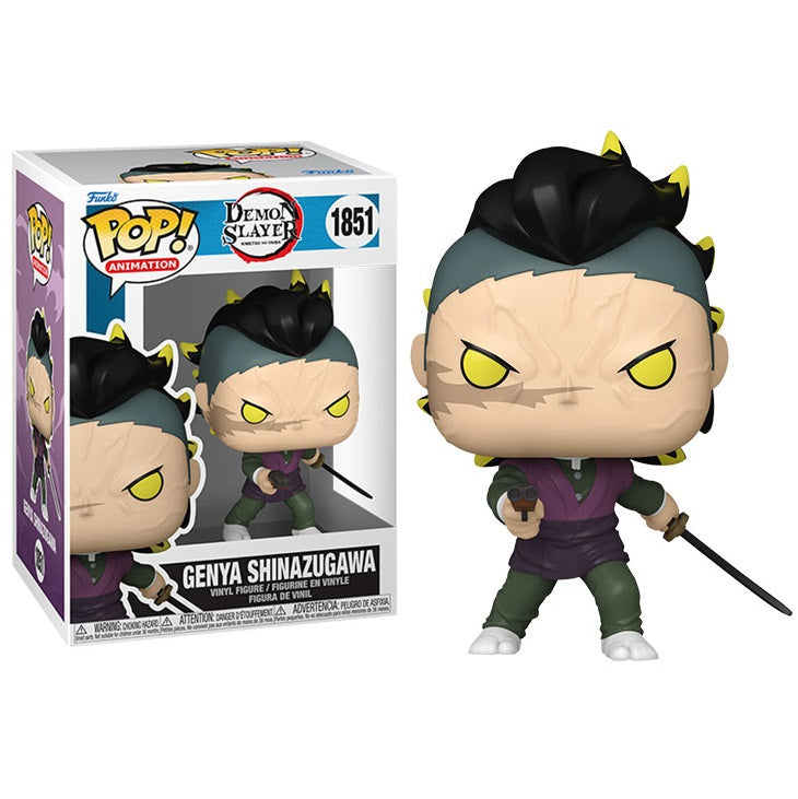 Funko Pop! Animation Demon Slayer - (1851) Genya Shinazugawa (Dämonenform) 9cm