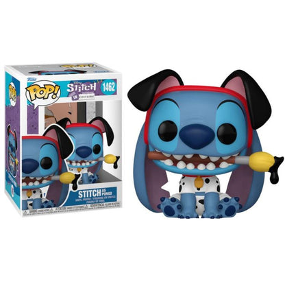 Funko Pop! Disney Lilo & Stitch - (1462) Stitch als Pongo 101 Dalmatiner 9cm