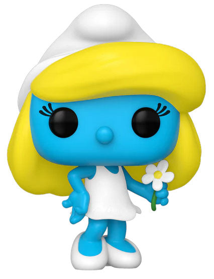 Funko Pop! Television Schlümpfe - (1516) Schlumpfine Figur The Smurfs Smurfette 9Cm