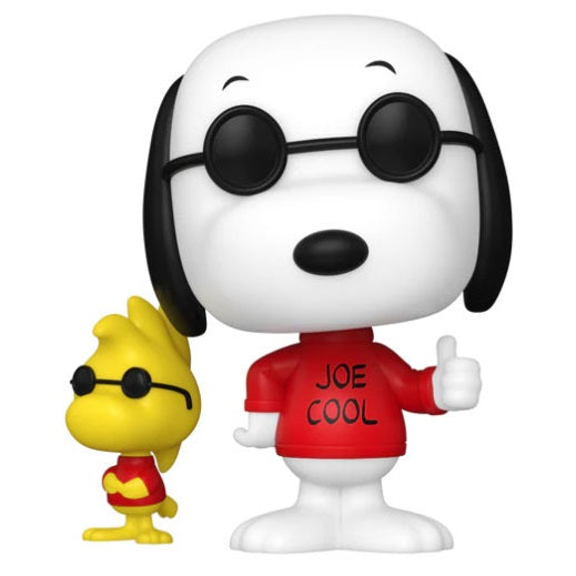 Funko Pop ! Television - Peanuts (1680) Joe Cool & Woodstock Figure Snoopy