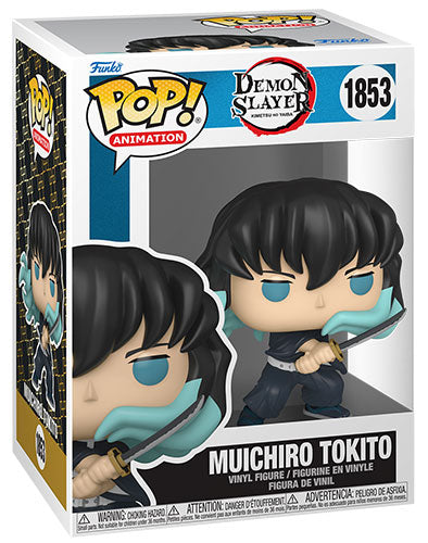 Funko Pop! Animation Demon Slayer - (1853) Muichiro Tokito (Attack) Figur 9cm