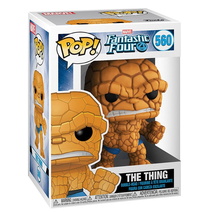 Funko Pop! Marvel Fantastic Four 4 – (560) The Thing Figur Fantastische Vier