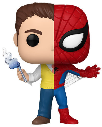 Funko Pop! Marvel Split - (1432) Peter Parker / Spider-Man Figur 9cm Spiderman