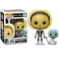 Funko Pop! Animation Rick And Morty (690) Space Suit Morty W/Snake Figure 9Cm