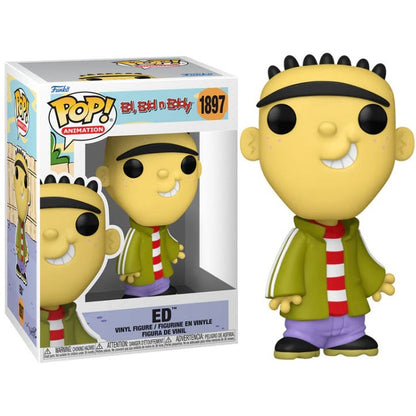 Funko Pop! Animation - Ed, Edd N Eddy (1897) Ed Vinyl Figur 9cm