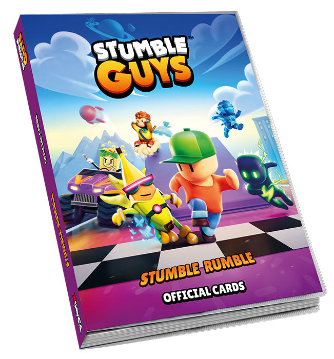 Stumble Guys Album-Karten Stumble Rumble Ordner + 1 Tüte mit 5 Karten Neu