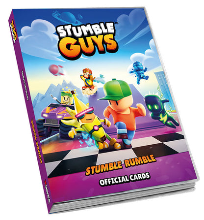 Stumble Guys Album-Karten Stumble Rumble Ordner + 1 Tüte mit 5 Karten Neu