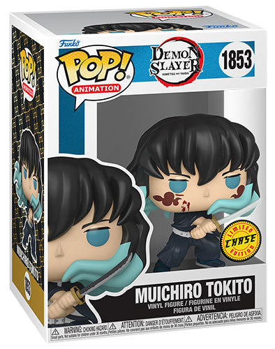 Funko Pop ! Animation Demon Slayer -  (1853) Muichiro Tokito (Chase) Figure 9Cm