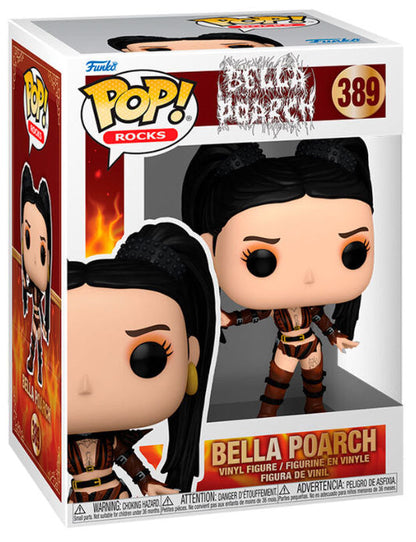 Funko Pop ! Rocks - (389) Bella Poarch (Inferno) Tik Toker Figure 9Cm