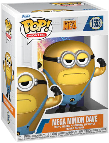 Funko Pop! Movies Ich - Einfach unverbesserlich 4 – (1553) Mega Minion Super Dave Minions 4
